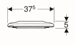 Geberit Selnova Comfort - WC-zitting Voor Gehandicapten, Duroplast, Karmozijn 500.133.00.2 -Geberit Winkel 0db6a508a6410a4321f293f9