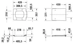 Duravit Viu - WC-zitting Compact, Met SoftClose, Alpine Wit 0021290000 -Geberit Winkel 217d12d107a7b563caf3cf73