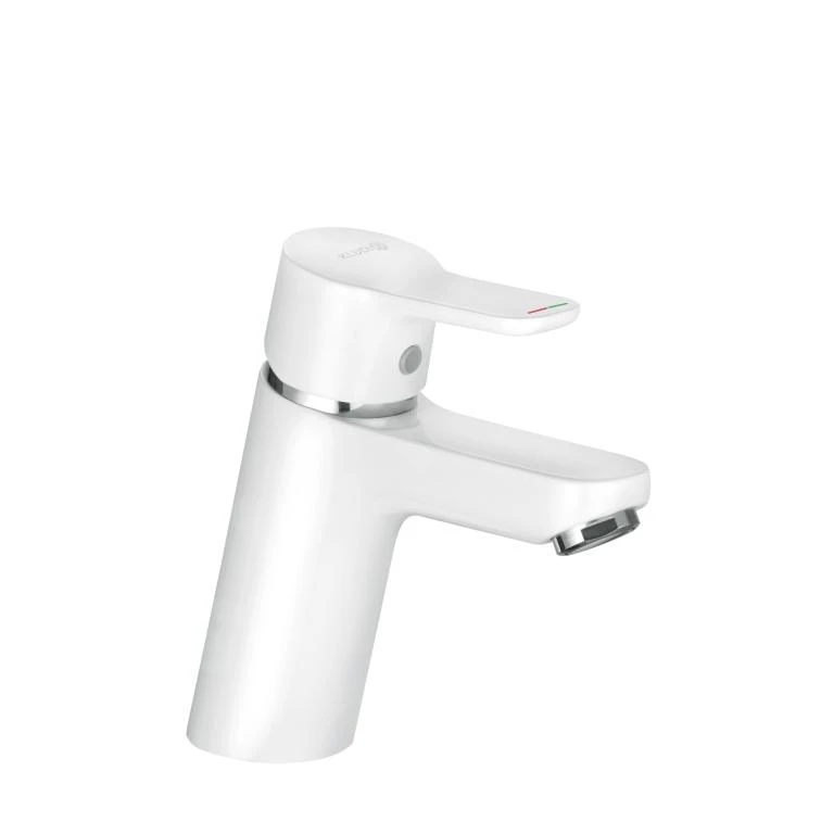 Kludi Pure&Easy - Wastafelkraan, Chroom/wit 370289165 3 Kludi Pure&Easy - Wastafelkraan, Chroom/wit 370289165