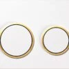 Geberit Omega20 - Bedieningsplaat OMEGA20, Wit/goud 115.085.KK.1