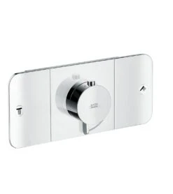 Axor One - Thermostaat Mengkraan Met Stopkraan Voor 2 Functies, Chroom 45712000