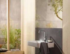 Hansgrohe Metropol - Wastafelkraan 230 Met Afvoergarnituur Push-Open, Chroom 74511000 -Geberit Winkel 27b35d6aa7b068fa645a23cb
