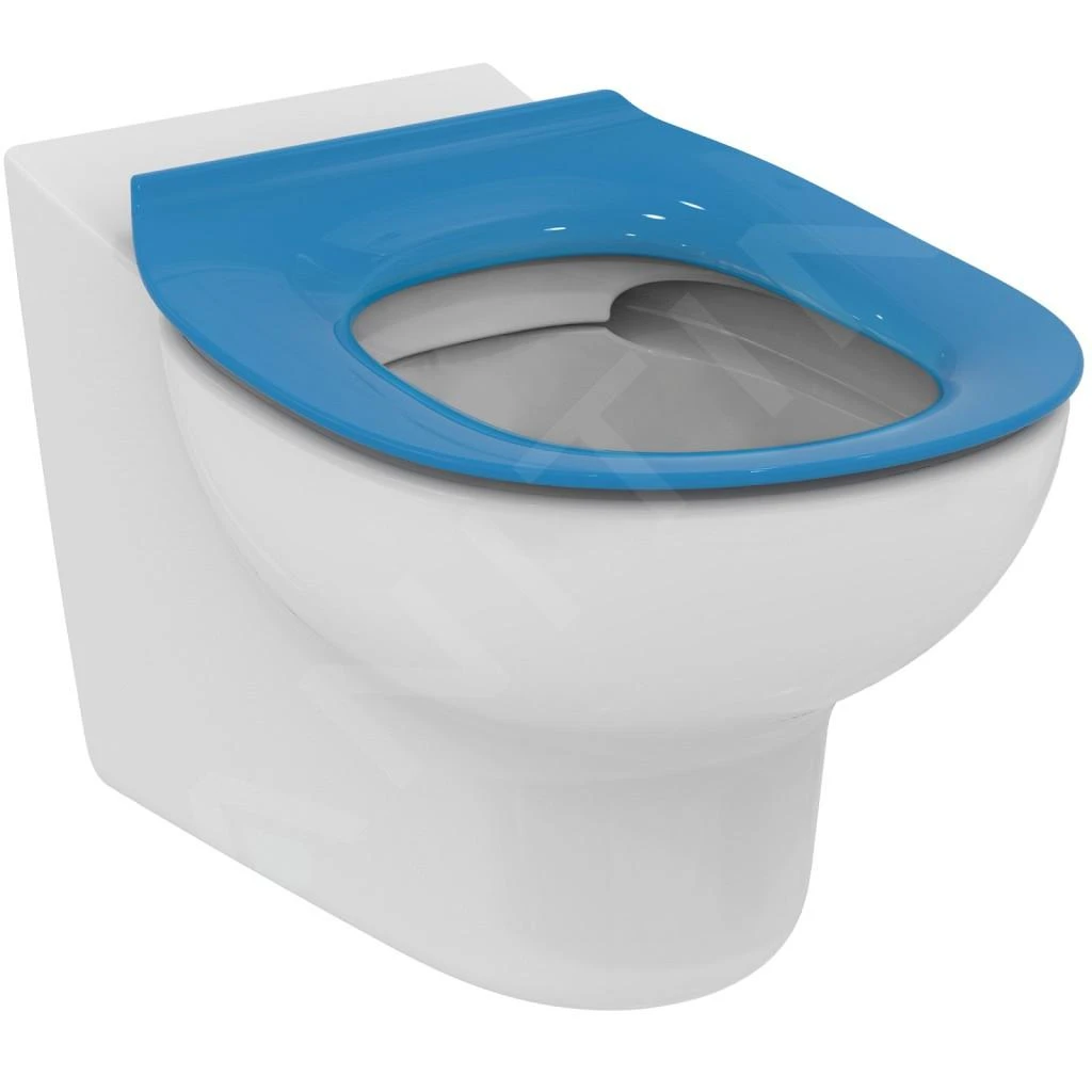 Ideal Standard Contour 21 - WC-zitting Voor Kinderen 7-11 Jaar (S3128 En S3126), Zonder Deksel, Blauw S454536 3 Ideal Standard Contour 21 - WC-zitting Voor Kinderen 7-11 Jaar (S3128 En S3126), Zonder Deksel, Blauw S454536