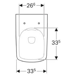 Geberit Selnova Square - Staande Toiletpot, 530x355 Mm, Rimfree, Wit 500.153.01.1 -Geberit Winkel 2a4e4af964bb28a78335b866