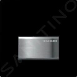 Geberit Sigma50 - Urinoir Bedieningsplaat, Zwart/chroom 116.016.DW.5