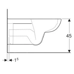 Geberit Selnova Comfort - Wandcloset, 700x355 Mm, Rimfree, Wit 500.262.01.1 -Geberit Winkel 328c30711e202af4217e262d
