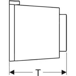 Geberit Spoelsystemen - Afstandsbediening Type 01, Pneumatisch, Voor 2-toets Spoeling, Alpine Wit 116.048.11.1 -Geberit Winkel 3459778c75f9303328a364bc