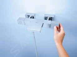 Grohe Grohtherm Cube - Thermostatische Opbouw Badmengkraan, Chroom 34497000 -Geberit Winkel 388b028df17d29092b8b73f9