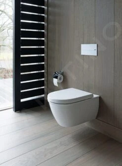 Duravit Darling New - Wandtoilet, Rimless, Met WonderGliss, Alpine Wit 25570900001 -Geberit Winkel 4824238023b0dc159ed4faed