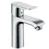 Hansgrohe Metris - Wastafelkraan Met Waste, LowFlow 3,5 L/min, Chroom 31203000 -Geberit Winkel 56c864a79668c12805d5b7e4