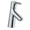 Hansgrohe Talis S - Wastafelkraan 80 CoolStart Met Afvoergarnituur Met Een Trekstang, Chroom 72013000