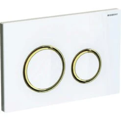 Geberit Sigma21 - Bedieningsplaat, Dual Flush Spoeling, Wit/mesing 115.652.SI.1 -Geberit Winkel 5fceef08066f09169498d93b