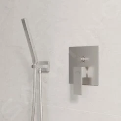 Steinberg 160 - Inbouwkraan Voor 2 Functies, Geborsteld Nikkel 160 2103 3 BN -Geberit Winkel 602b8fdfbb39b9beef58b68c