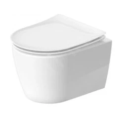 Duravit Soleil By Starck - Hangend Toilet, Rimless, HygieneGlaze, Wit 2590092000