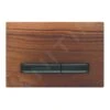 Geberit Sigma50 - Bedieningsplaat, Dual Flush Spoeling, Amerikaanse Noot/zwart Chroom 115.671.JX.2 -Geberit Winkel 63c0f4357480c03c32c7cee4