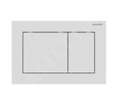 Geberit Omega30 - Bedieningsplaat, Mat Wit 115.080.01.1