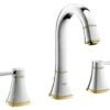 Grohe Grandera - 3-gats Wastafelkraan, Chroom/goud 20389IG0 -Geberit Winkel 6dd875995293fb78699ef3ef