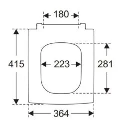 Villeroy & Boch Memento 2.0 - WC-zitting, SoftClose, QuickRelease, Alpine Wit 8M24S101 -Geberit Winkel 6de7f686ebcffc6262d76a7f