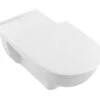 Villeroy & Boch ViCare - Wandcloset Voor Mensen Met Beperkte Bewegingsmogelijkheden, Afvoer Achteraan, DirectFlush, CeramicPlus, Alpine Wit 4601R0R1