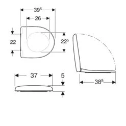 Geberit Selnova Compact - Wc Bril, Softclose, Wit 501.878.00.1 7 Geberit Selnova Compact - Wc Bril, Softclose, Wit 501.878.00.1 -Geberit Winkel 75de7f196e71c68d37afc36d