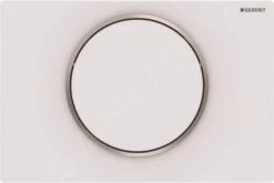 Geberit Sigma10 - Bedieningspaneel Sigma10, Mat Wit/RVS 115.758.JT.5