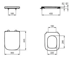 Ideal Standard I.Life B - WC Bril Wrapover, Wit T468201 -Geberit Winkel 79e1ba1a277909f8946f8cf6