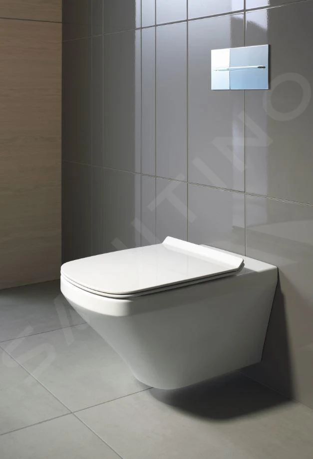 Duravit DuraStyle - Wandcloset Met SoftClose Wc Bril, Rimless, Met WonderGliss, Alpine Wit 45510900A11 7 Duravit DuraStyle - Wandcloset Met SoftClose Wc Bril, Rimless, Met WonderGliss, Alpine Wit 45510900A11 - Afbeelding 5
