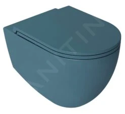 Sapho Isvea - Wc-bril Slim, SoftClose, Petrol Groen 40KF0545I-S -Geberit Winkel 7e546312ae126b81f26ed9cf