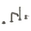 Grohe Essence - Badrandcombinatie, 4-gats, Grafiet Donker, Geborsteld 19578AL1 -Geberit Winkel 842ecbdefe5131186352d138