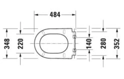 Duravit Darling New - WC-zitting Met SoftClose, Alpine Wit 0063390000 -Geberit Winkel 8522889ca2cb79d856c2c984