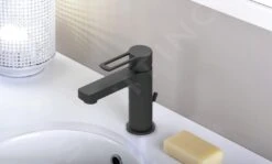 Paffoni Ringo - Wastafelkraan Met Afvoergarnituur 1 1/4, Mat Zwart RIN073NO -Geberit Winkel 87100f78b0cf48349d9c9c99