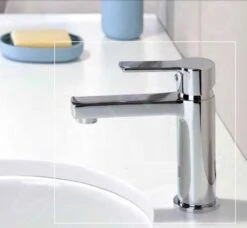 Paffoni West - Wastafelkraan, Chroom WS071CR -Geberit Winkel 88312968103084528eed7d46