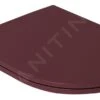 Sapho Isvea - WC-bril, Slim, SoftClose, Kastanje Rood 40KF0543I-S -Geberit Winkel 89047ee5ba215d74c8f45577