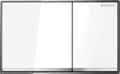 Geberit Omega60 - Bedieningsplaat, Wit 115.081.SI.1