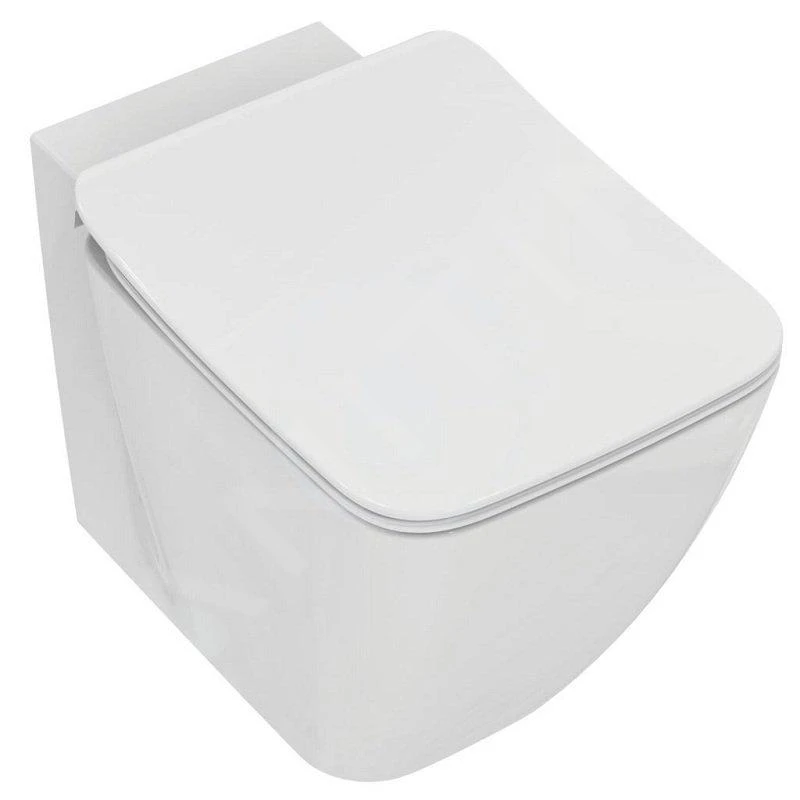 Ideal Standard Strada II - Staand Toilet Met Wc Bril SoftClose, AquaBlade, Wit T359801 3 Ideal Standard Strada II - Staand Toilet Met Wc Bril SoftClose, AquaBlade, Wit T359801