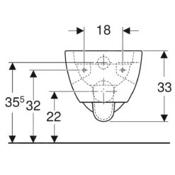 Geberit Selnova - Wandcloset, 530x360 Mm, Rimfree, Wit 501.545.01.1 -Geberit Winkel 8dc82e3643216025a0553a96