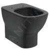 Ideal Standard Tesi - Staand Toilet, Horizontale Afvoer, AquaBlade, Zwart T0077V3 -Geberit Winkel 92f3b24c43ff0694dd958afd