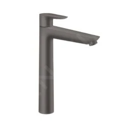 Hansgrohe Talis E - Wastafelkraan Met Afvoergarnituur, Geborsteld Zwart Chroom 71716340