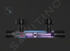 Ideal Standard CeraTherm - Thermostatische Kraan C100 Voor 2 Uitgangen Inbouw, Zwart A7523XG -Geberit Winkel PHOTO 159