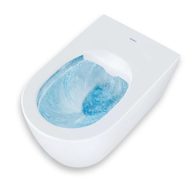 Duravit ME By Starck - Hangend Toilet Met Wc Bril SoftClose, Rimless, HygieneGlaze, Wit 45790920A1 13 Duravit ME By Starck - Hangend Toilet Met Wc Bril SoftClose, Rimless, HygieneGlaze, Wit 45790920A1 - Afbeelding 11