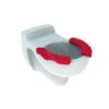 Geberit Bambini - Kinder Hangend Toilet, Wit/karmijn 201710000 -Geberit Winkel adf10a67190a4c7910693311