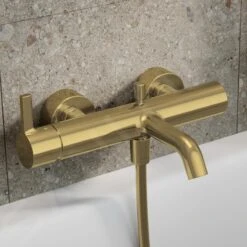 Ideal Standard Joy - Badkraan, Brushed Gold BC786A2 -Geberit Winkel aef187f6e455a147bb5911ce