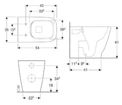 Geberit Smyle Square - Staande WC, Rimfree, Wit 500.840.00.1 7 Geberit Smyle Square - Staande WC, Rimfree, Wit 500.840.00.1 -Geberit Winkel b1d8c237ce80e15d21e47c7b