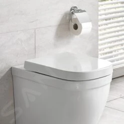 Grohe Euro Ceramic - WC Zitting, Duroplast, Alpine Wit 39331001 -Geberit Winkel b1de227401000ecb2f7b7f61