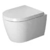 Duravit ME By Starck - Hangend Toilet Compact, Rimless, Wit/mat Wit 2530092600