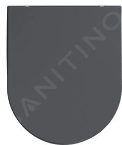 Sapho Isvea - Wc-bril Slim, SoftClose, Antraciet 40KF0522I-S -Geberit Winkel baa9fb117c3851f0e8eac662