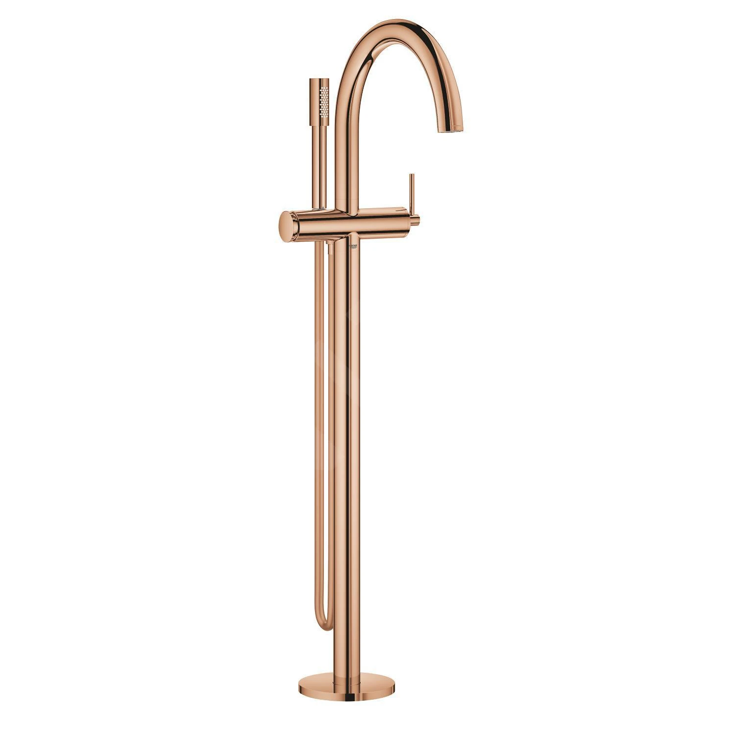 Grohe Atrio - Vrijstaande Badkraan, Met Draaibare Uitloop, Warm Sunset 32653DA3 3 Grohe Atrio - Vrijstaande Badkraan, Met Draaibare Uitloop, Warm Sunset 32653DA3