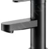 Keuco IXMO - 1-hendel Wastafelmengkraan, Mat Zwart 59504373100
