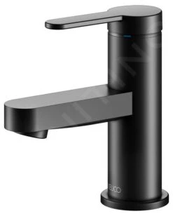 Keuco IXMO - 1-hendel Wastafelmengkraan, Mat Zwart 59504373100