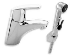 Novaservis Metalia 56 - Wastafelkraan Met Bidetdouche, Chroom 56015,0